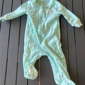Nike Mint Speckled Kids Footie